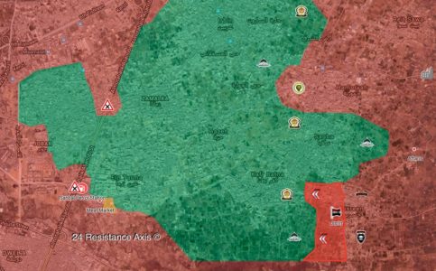 In Maps: Military Situation In Southern And Eastern Damascus