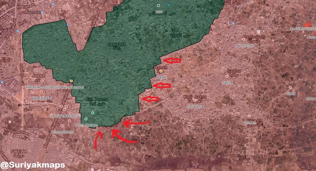 Overview Of Battle For Eastern Ghouta On March 21, 2018 (Maps, Videos, Photos)