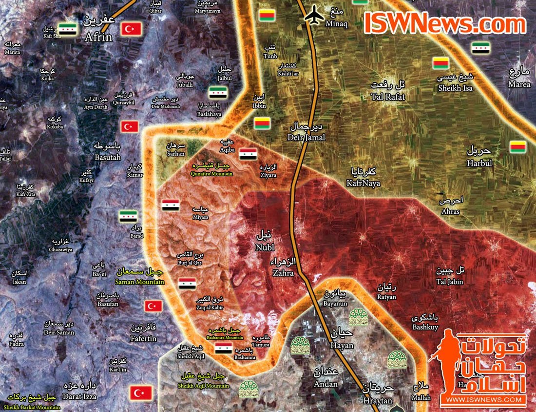 Government Troops Deploy In Villages South Of Afrin To Prevent Further ...