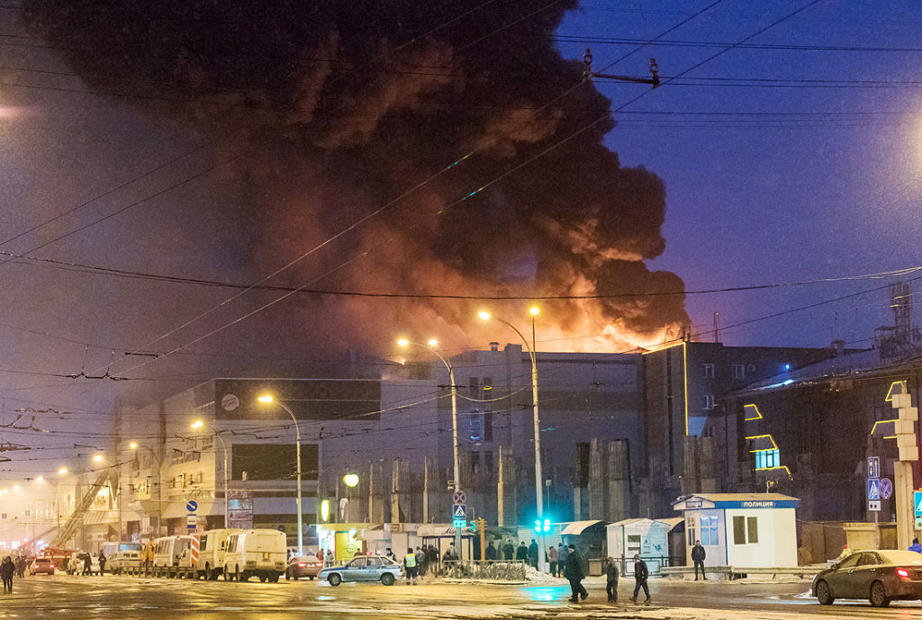 At Least 64 People Died In Mall Blaze in Russia’s Kemerovo