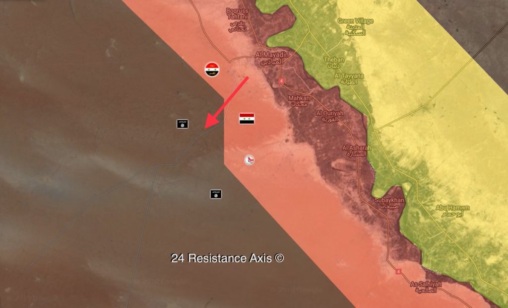 Government Forces Start Security Operation To Crack Down ISIS Cells South Of Al-Mayadin