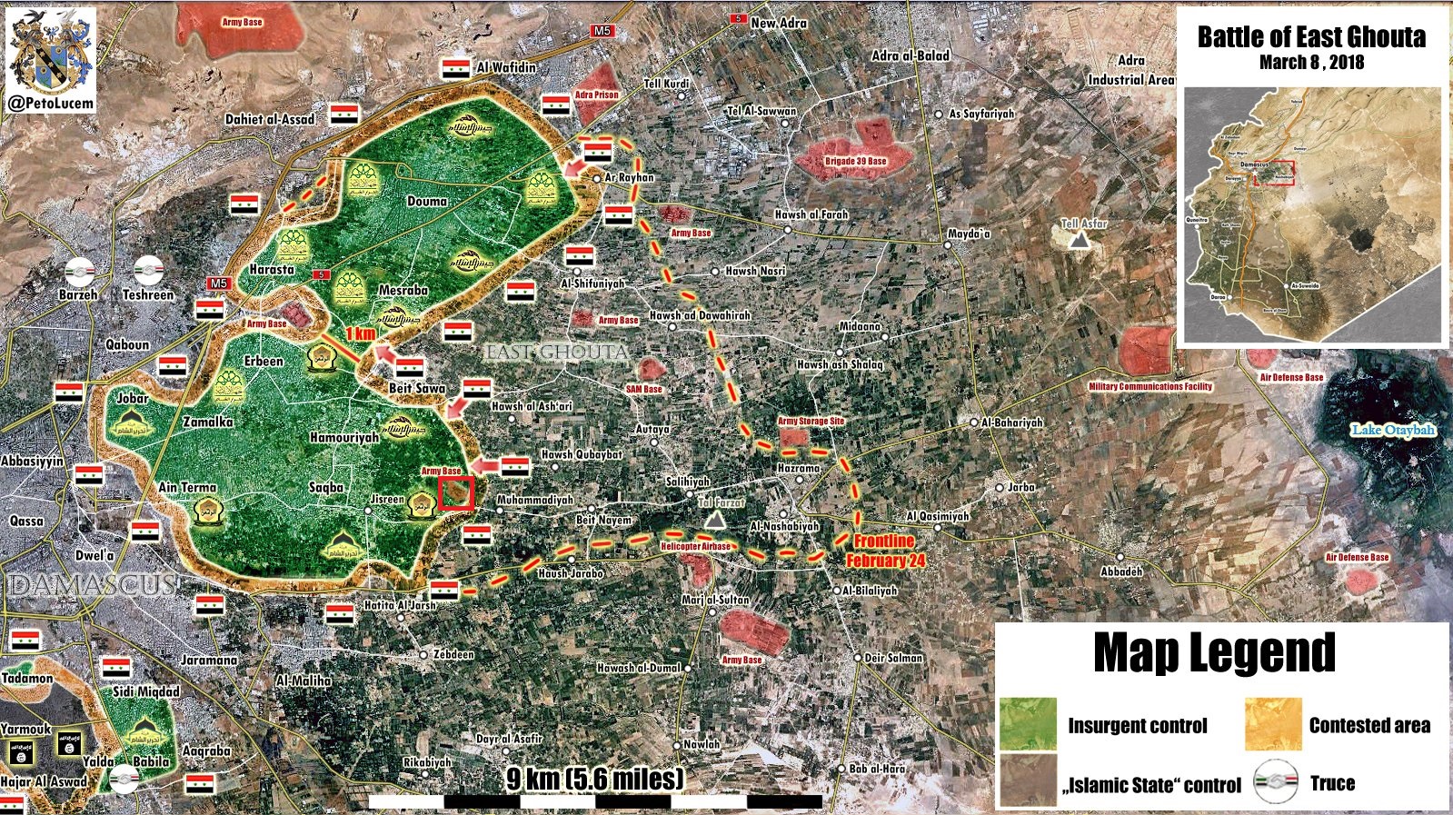 Syrian Army Pushes Further, Captures Key Base In East Ghouta (Photos, Map)