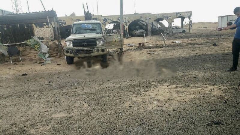 ISIS SVBIED Blows Up At LNA Check Point In Northern Libya