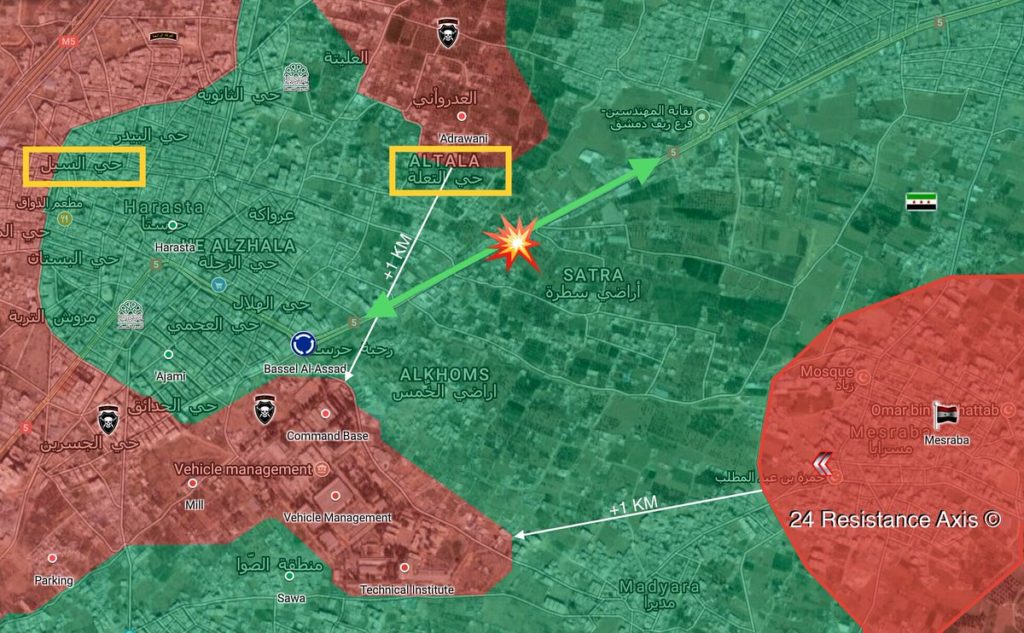 Battle For Eastern Ghouta On March 11, 2018 (Maps, Photos)