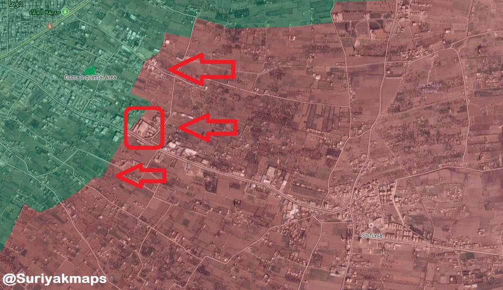 Overview Of Battle For Eastern Ghouta On March 15, 2018 (Maps, Videos)