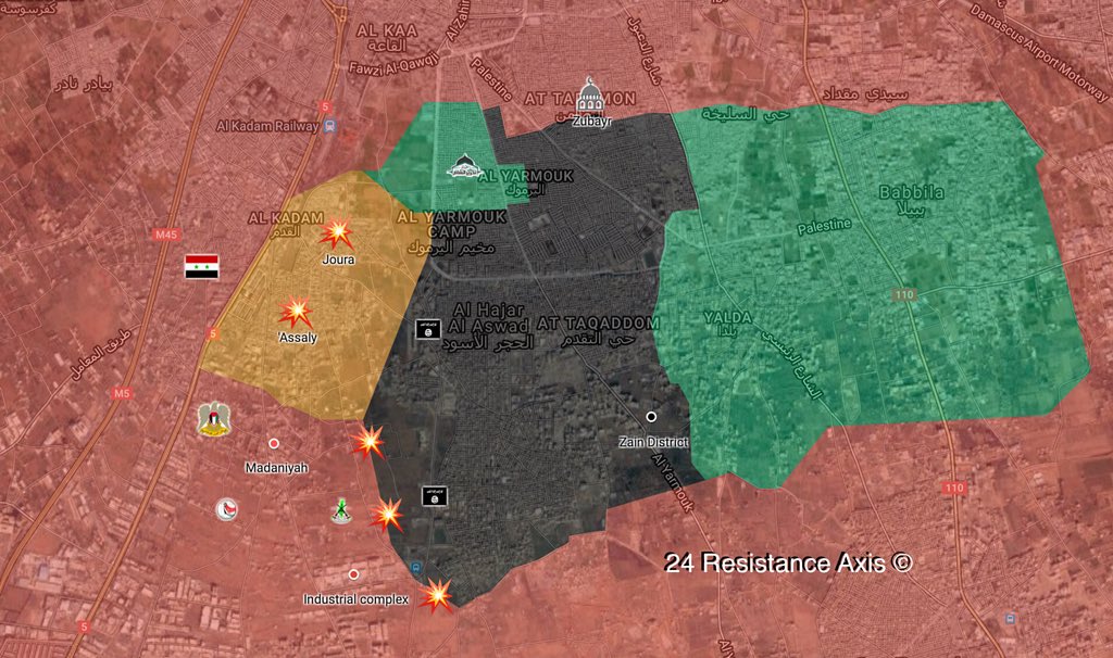 ISIS Resumes Attack Against Syrian Army South Of Damascus