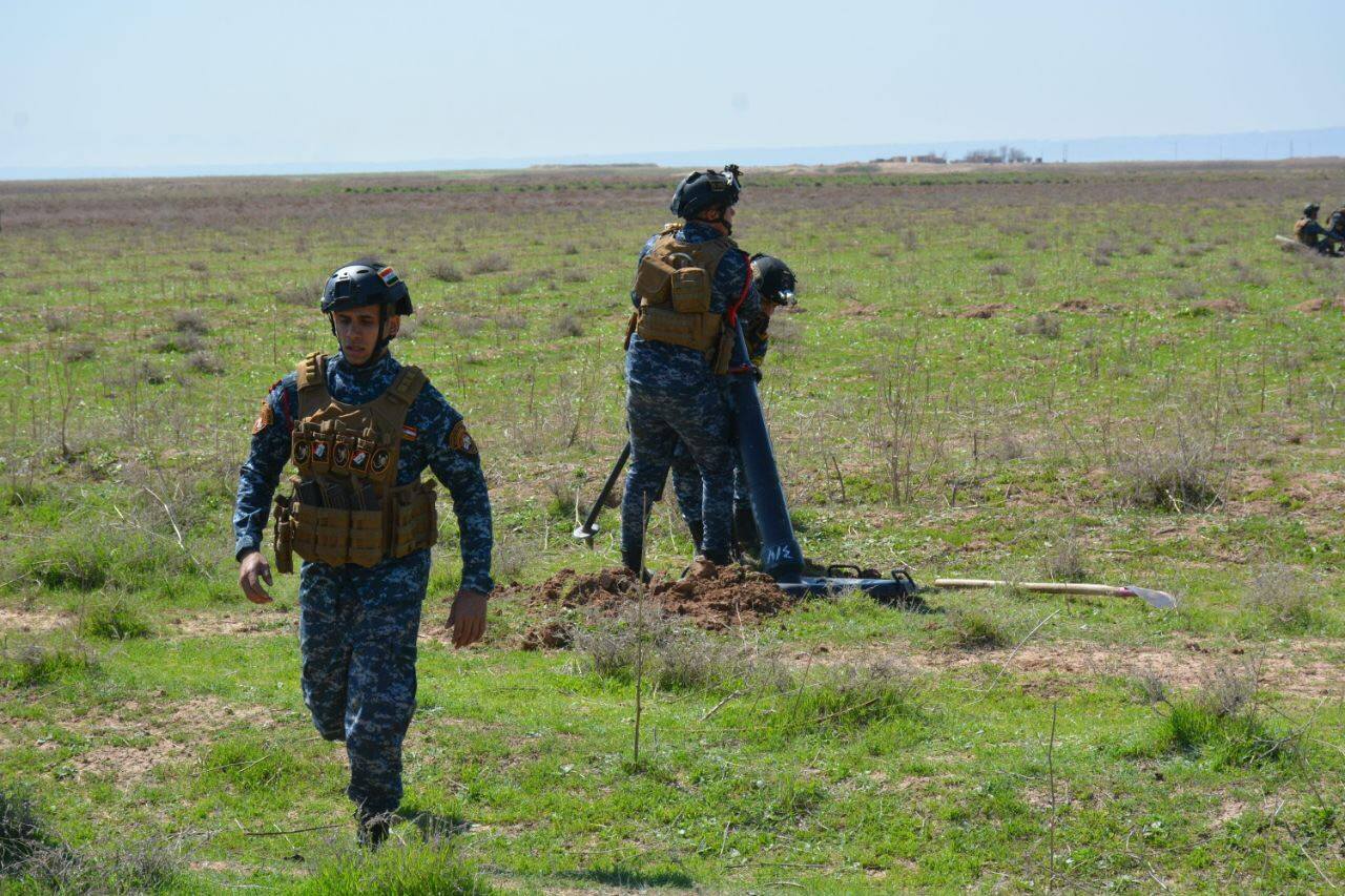 Iraqi Federal Police Conducts Security Operation, Secures 14 Villages In Kirkuk Province