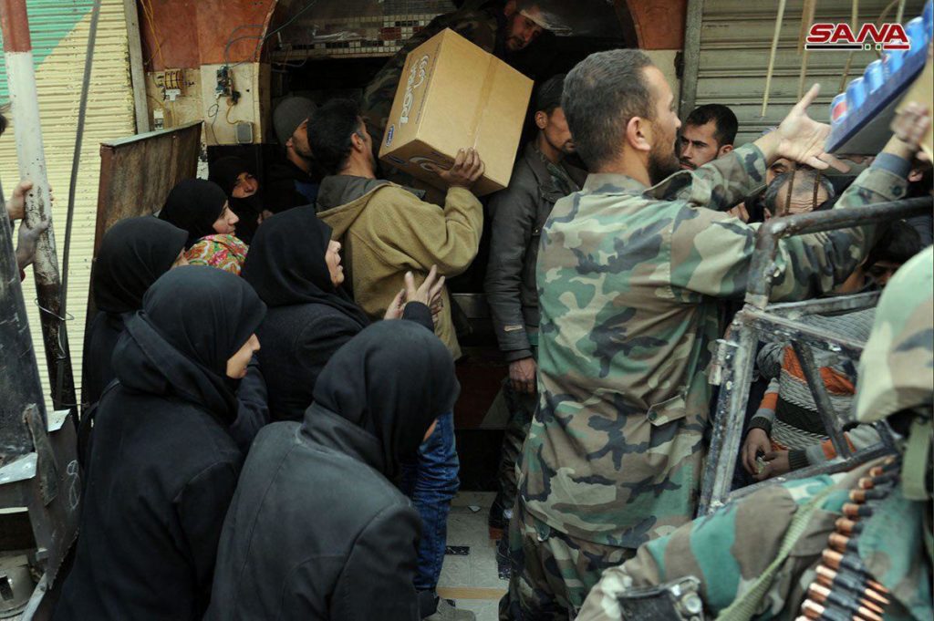 In Photos: Syrian Troops In Liberated Areas Of Saqba And Kafr Batna In Eastern Ghouta