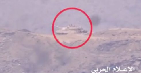 Houthis Target US-made Abrams M1A2 Battle Tank With Guided Missile (Video)