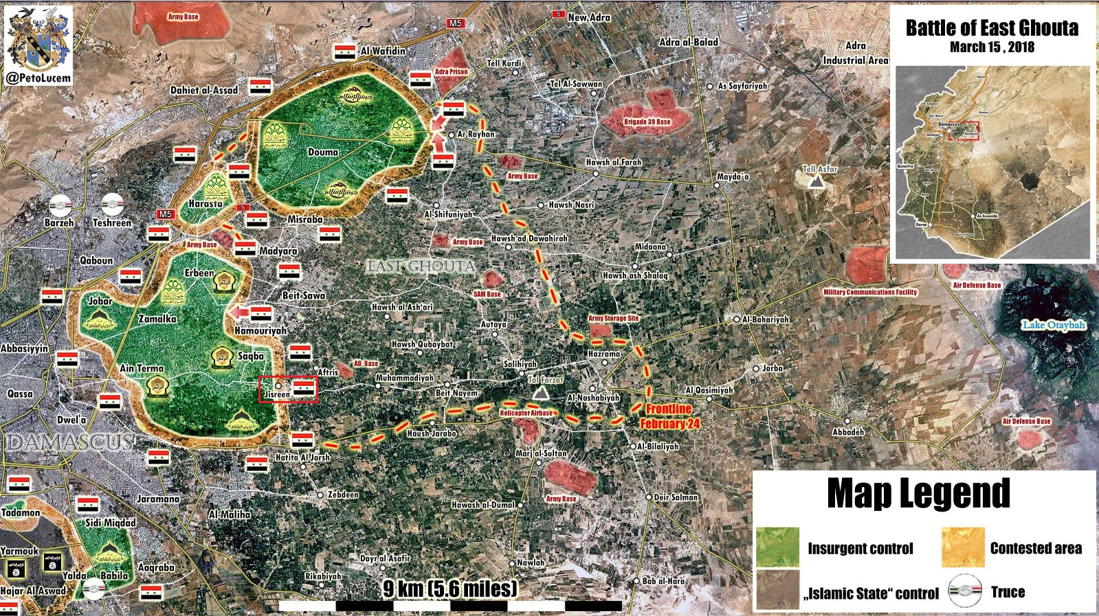 Syrian Army Captures Another Town In Eastern Ghouta From Faylaq al-Rahman (Map, Videos, Photos)