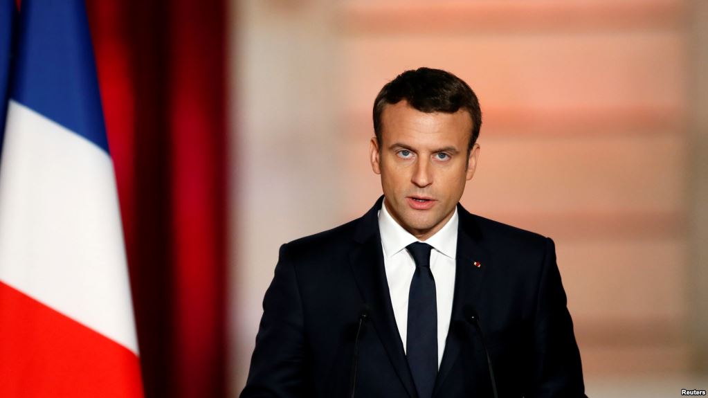 Macron: Any French Strikes Will Target Assad's Chemical Weapons Stocks