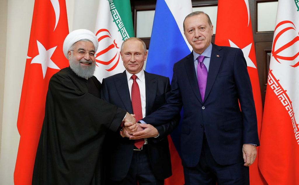 Turkish, Russian, Iranian Presidents Meet In Ankara To Discuss Syria, Other Topics