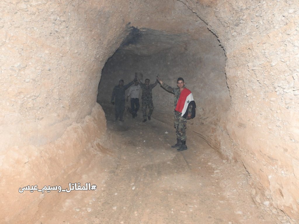 Big Photo Report: Jaish al-Islam HQ And Underground Prison Captured By Syrian Army In Douma