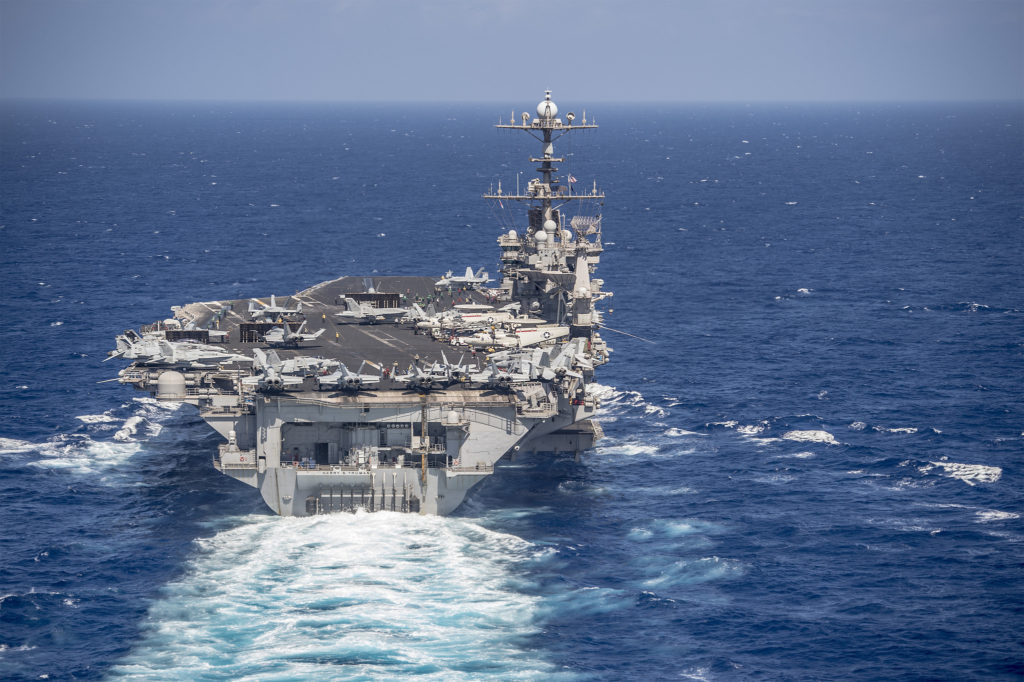 Truman Carrier Strike Group Enters Mediterranean As Tensions Remain High In Region