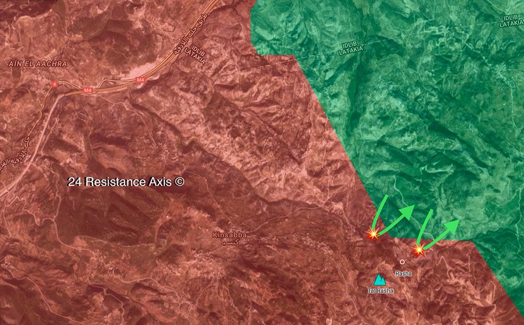 Hay’at Tahrir al-Sham And Its Allies Attack Syrian Army Positions In Northern Lattakia