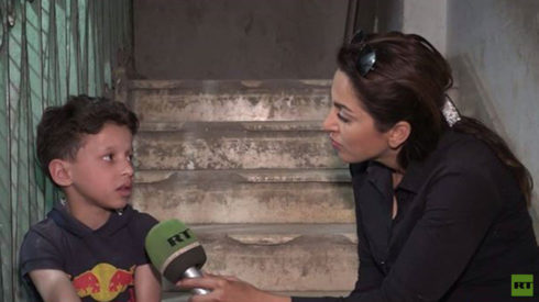 RT Interviews Boy From Douma ‘Chemical Attack’ Footage