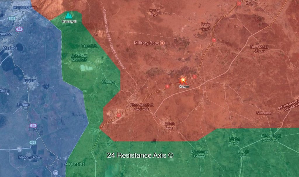 Israel Destroys Army Artillery Piece In Southern Syria. Government Forces Repel Militant Attacks In Homs, Aleppo, Advance In Southern Damascus