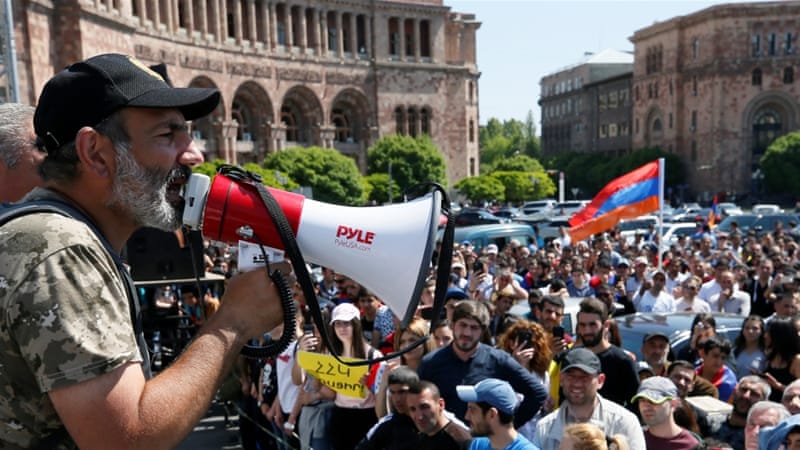 Armenia Crisis: Opposition Leader Pashinyan Officially Nominated For Prime Minister