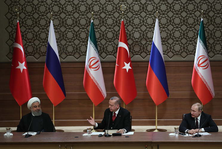 Presidents Of Iran, Turkey And Russia Met In Ankara