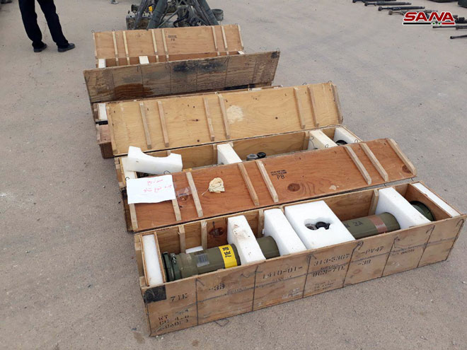 Eastern Qalamun Militants Hand Over More Anti-Tank And Anti-Aircraft Missiles To Syrian Army (Video, Photos)