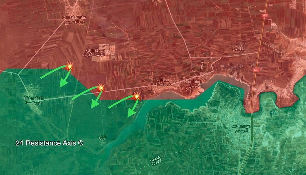 Syrian Forces Repelling Militants' Counter-Attack In Rastan Pocket (Maps)