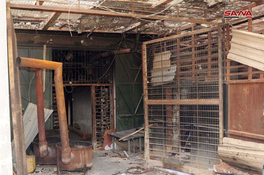 Big Photo Report: Jaish al-Islam HQ And Underground Prison Captured By Syrian Army In Douma