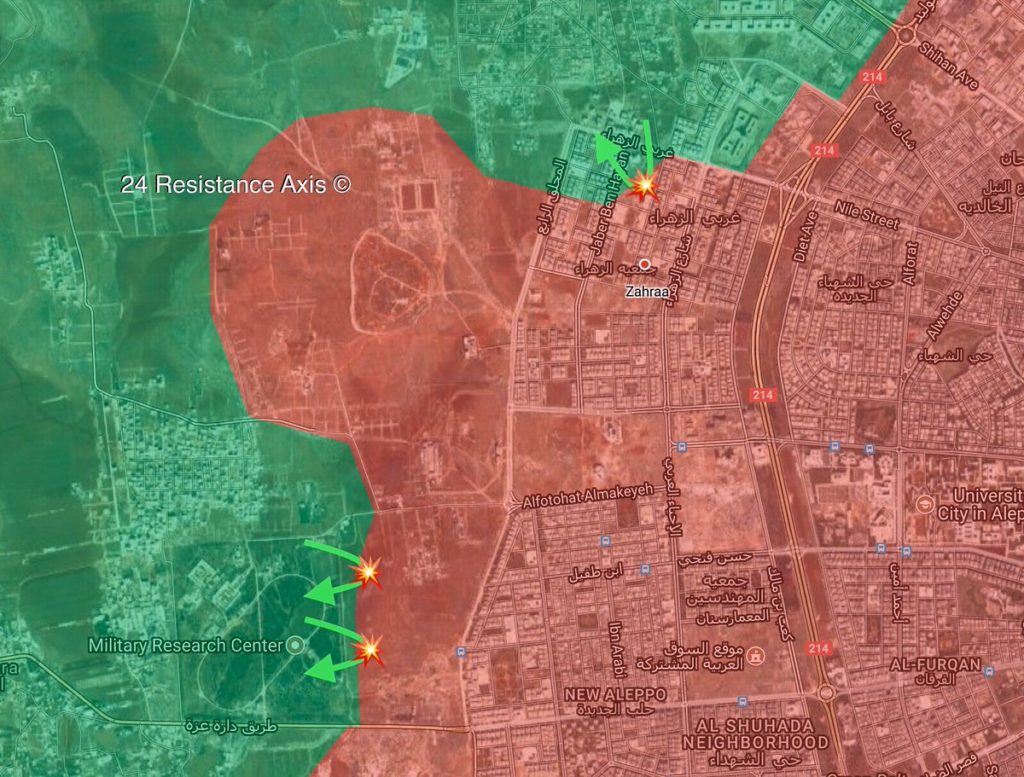 Israel Destroys Army Artillery Piece In Southern Syria. Government Forces Repel Militant Attacks In Homs, Aleppo, Advance In Southern Damascus