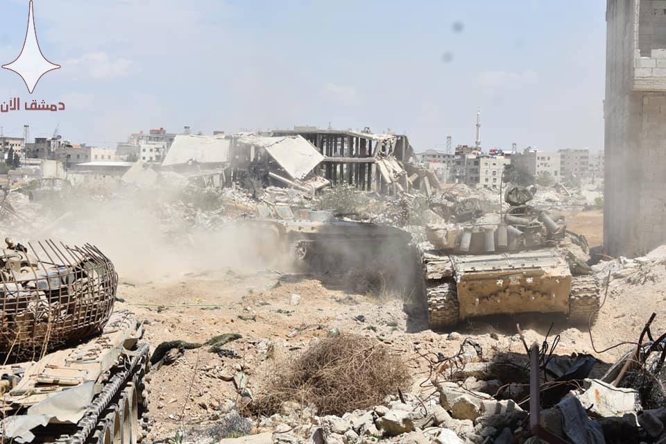 Syrian Army Captures New Positions From ISIS In Southern Damascus (Video, Photos)