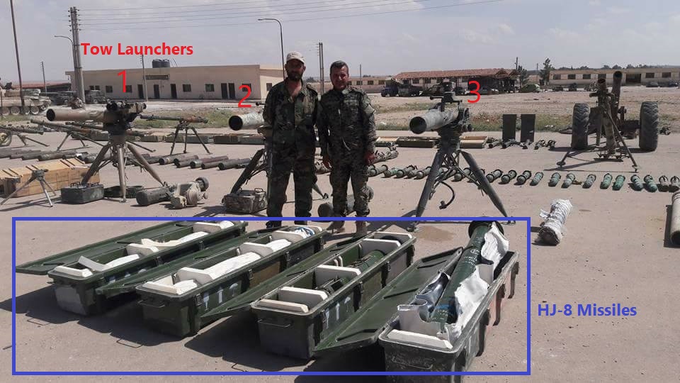 Qalamun Militants Hand Over Dozens Of ATGMs, Other Weapons To Syrian Army (Photos, Video)