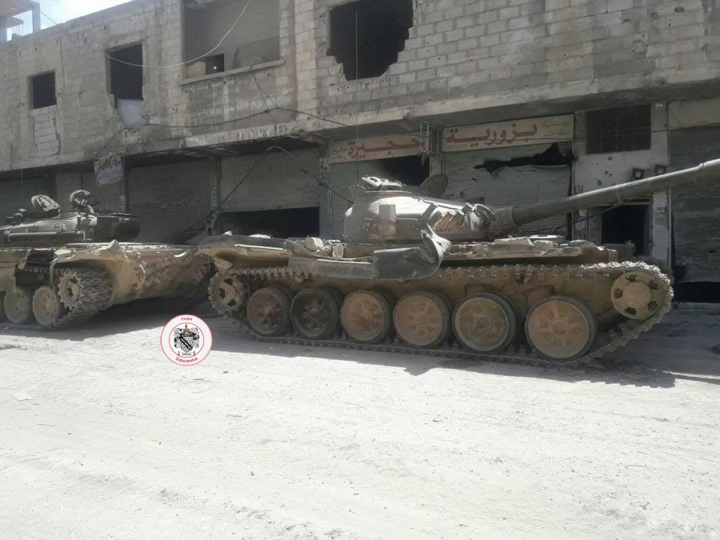 In Photos And Videos: Government Forces Tighten Siege On ISIS-held Area In Southern Damascus