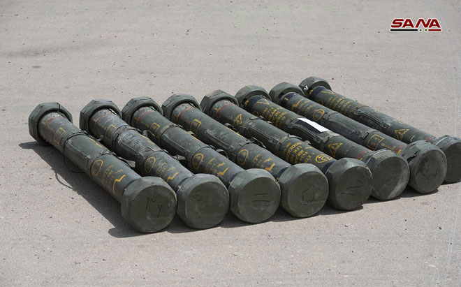 Eastern Qalamun Militants Hand Over More Anti-Tank And Anti-Aircraft Missiles To Syrian Army (Video, Photos)