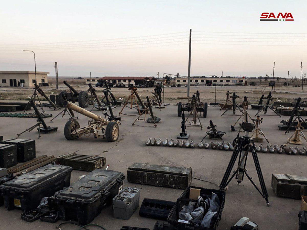 Qalamun Militants Hand Over Dozens Of ATGMs, Other Weapons To Syrian Army (Photos, Video)