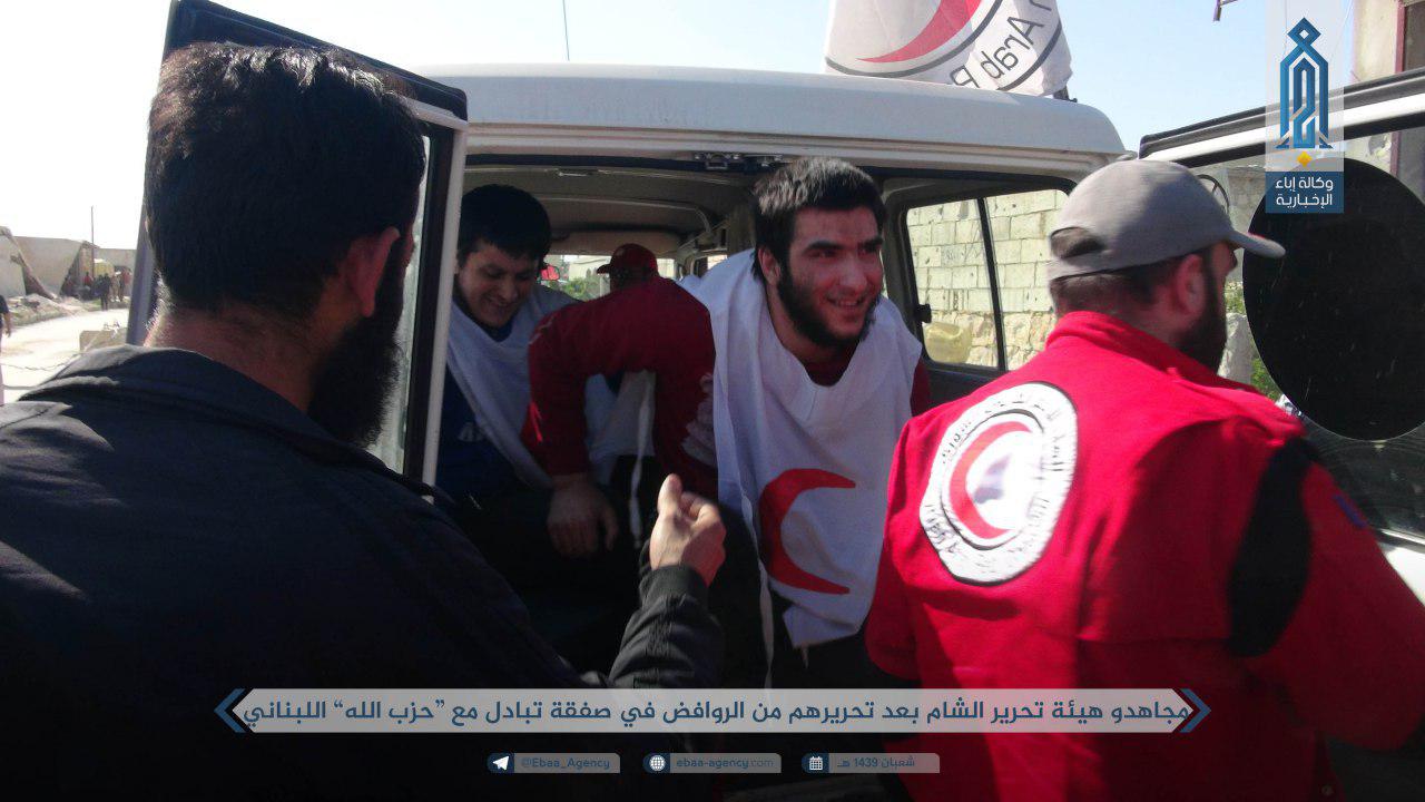 Hay’at Tahrir al-Sham And Hezbollah Exchange Prisoners In Western Aleppo (Photos)