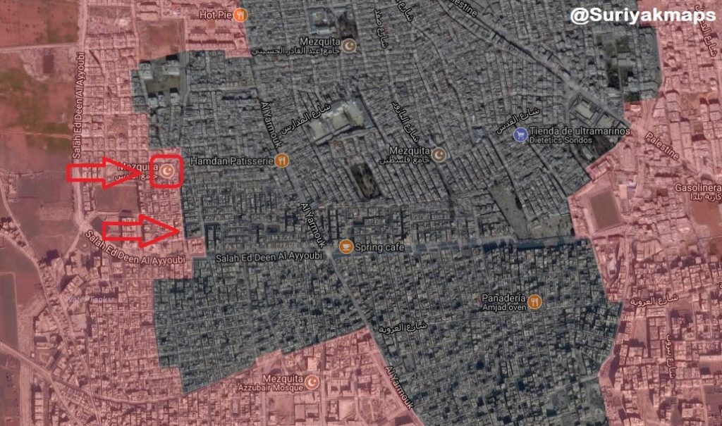 Overview Of Anti-ISIS Operation In Southern Damascus On May 16, 2018 (Videos, Map)