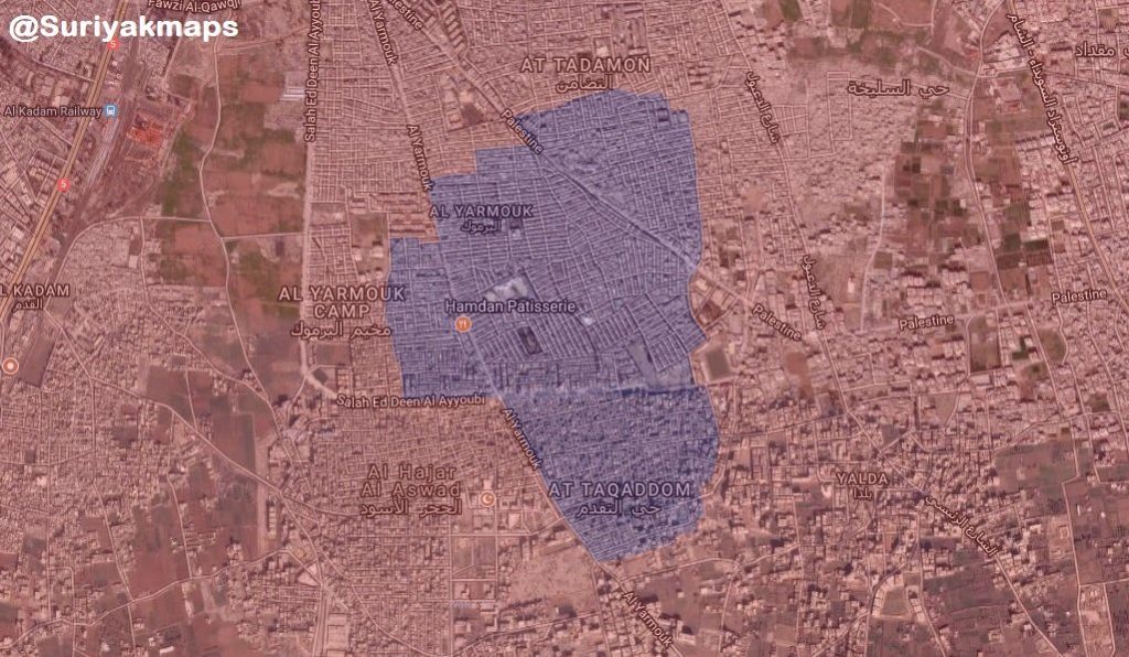 Southern Damascus: ISIS Is Allegedly Preparing To Surrender Its Positions To Syrian Army