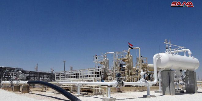 Syrian Government Relaunches Dabisan Gas Field In Raqqah Province (Photos)