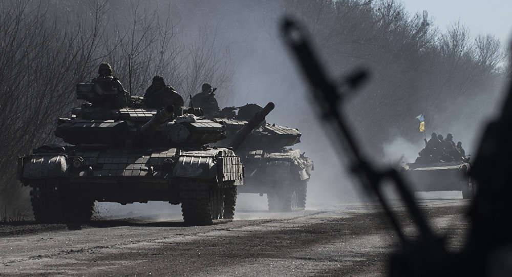 Ukrainian Army Deploys More Military Equipment At Contact Line With DRP, LPR Forces