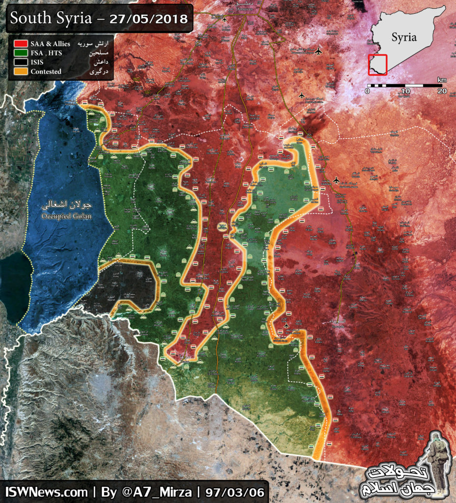 Militant Groups In Southern Syria Establish United Force As Reconciliation Agreement Still Not Reached