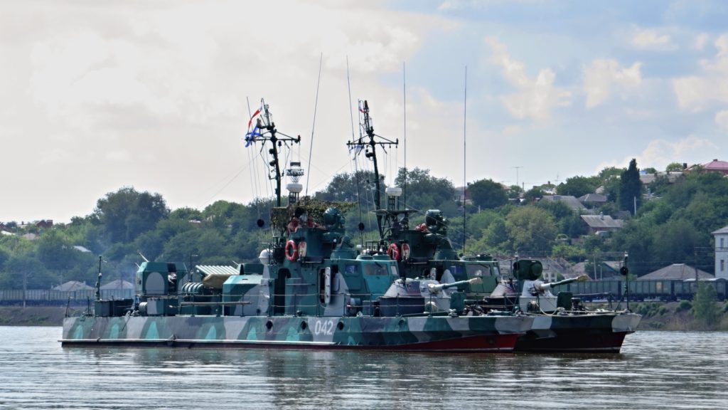 Russia Deploys More Patrol And Gun Boats In Sea Of Azov