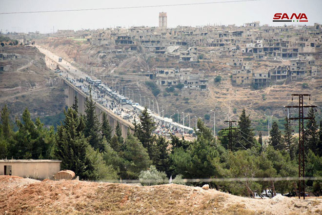 Evacuation Of Militants From Northern Homs Resumed (Photos)