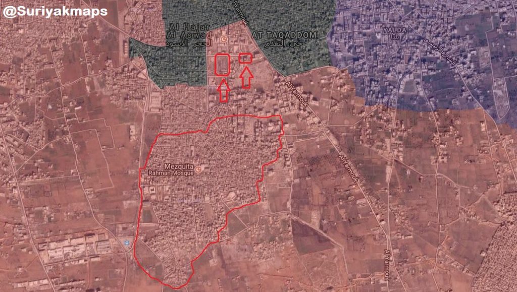 Overview Of Syrian Army's Operation In Southern Damascus On May 6, 2018 (Videos, Map)