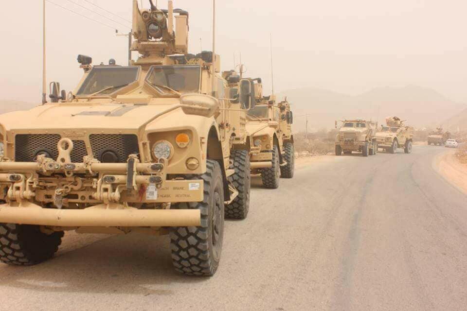 Saudi-led Coalition's Deliveries Of Armoured Vehicles To Its Allies In Yemen