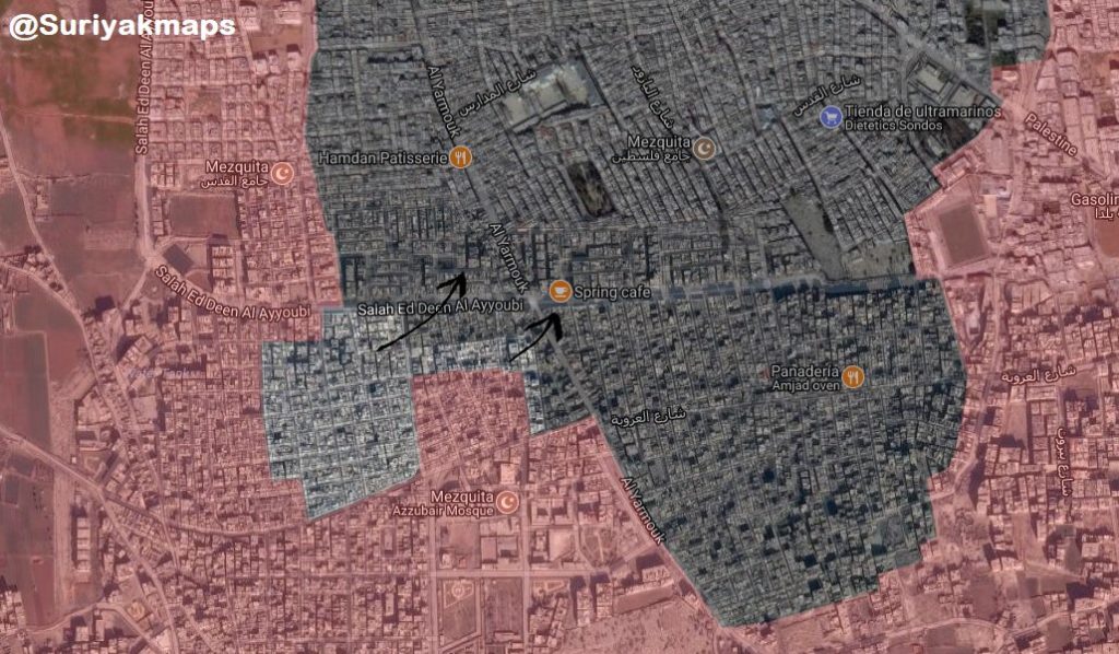 In Maps: Syrian Forces' Advances Against ISIS In Southern Damascus