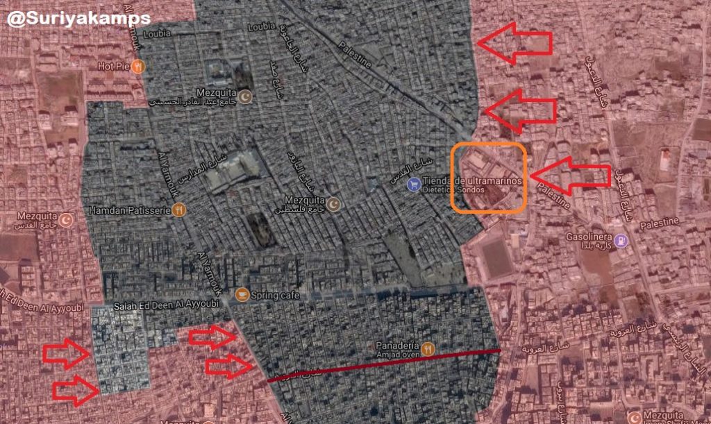 Overview Of Anti-ISIS Operation In Southern Damascus On May 19, 2018 (Videos, Maps)