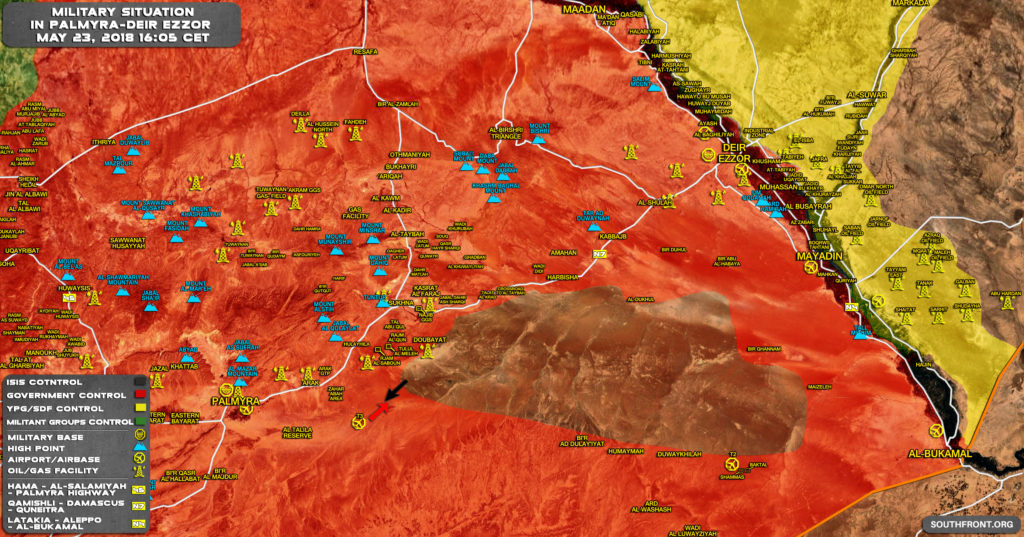 Syrian Army Repels ISIS Attack In Deir Ezzor Province (Map)