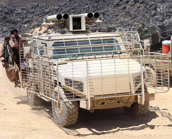 Saudi-led Coalition's Deliveries Of Armoured Vehicles To Its Allies In Yemen