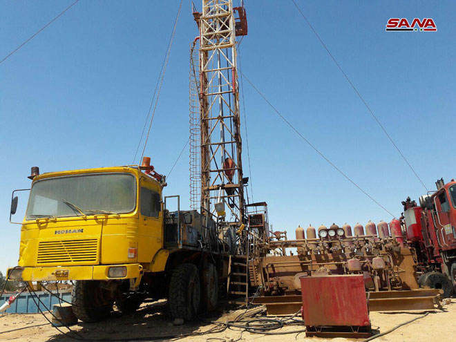 Syrian Government Relaunches Dabisan Gas Field In Raqqah Province (Photos)