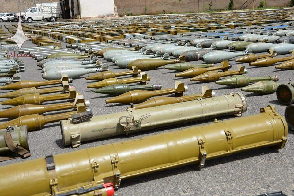 Syrian Military Intelligence Sizes Weapons And Israeli Medicine Shipment Heading To Northern Homs (Photos)