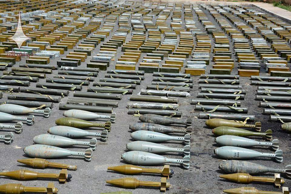 Syrian Military Intelligence Sizes Weapons And Israeli Medicine Shipment Heading To Northern Homs (Photos)