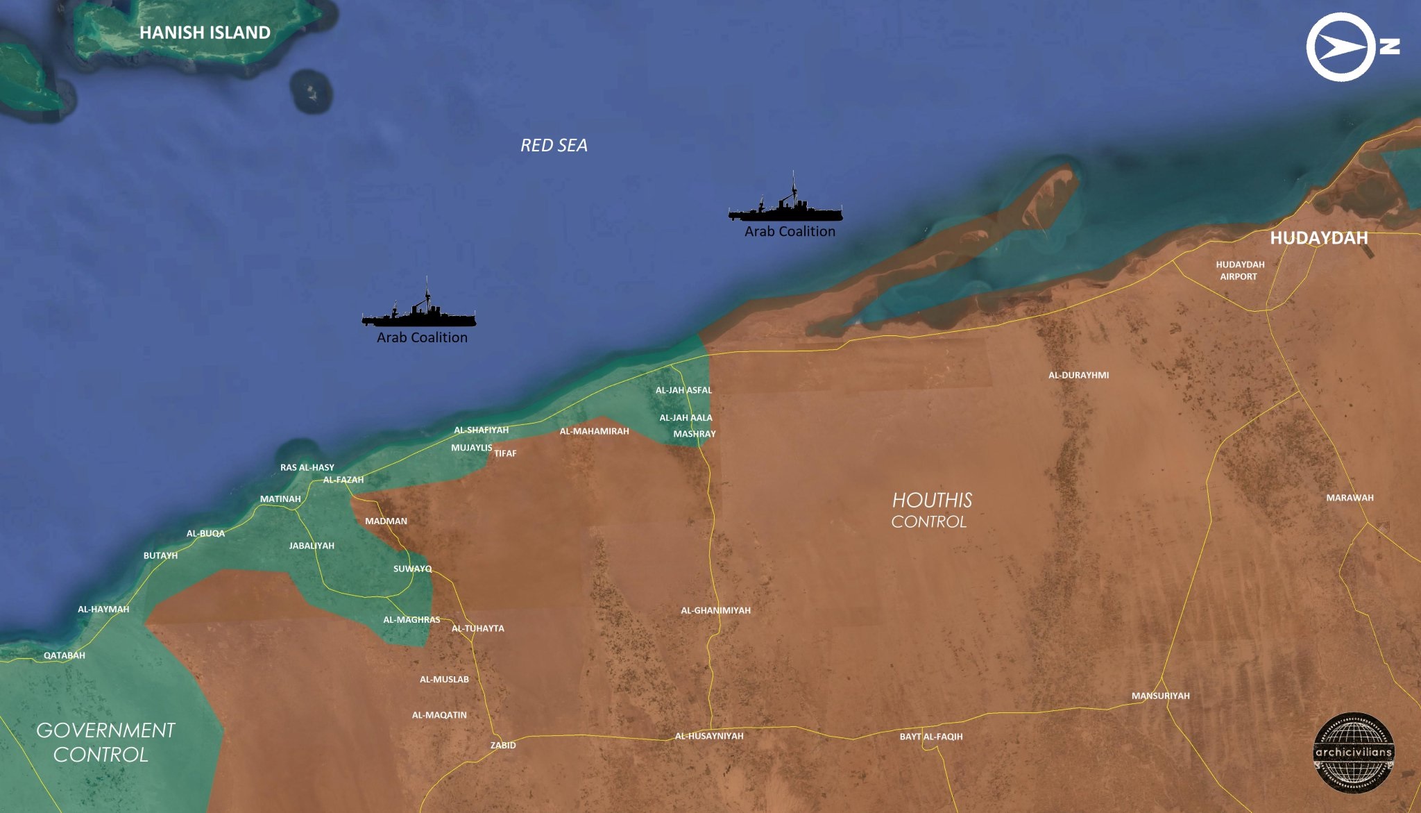 Saudi-led Coalition Captures Multiple Positions In Western Yemeni Coast (Map, Video)